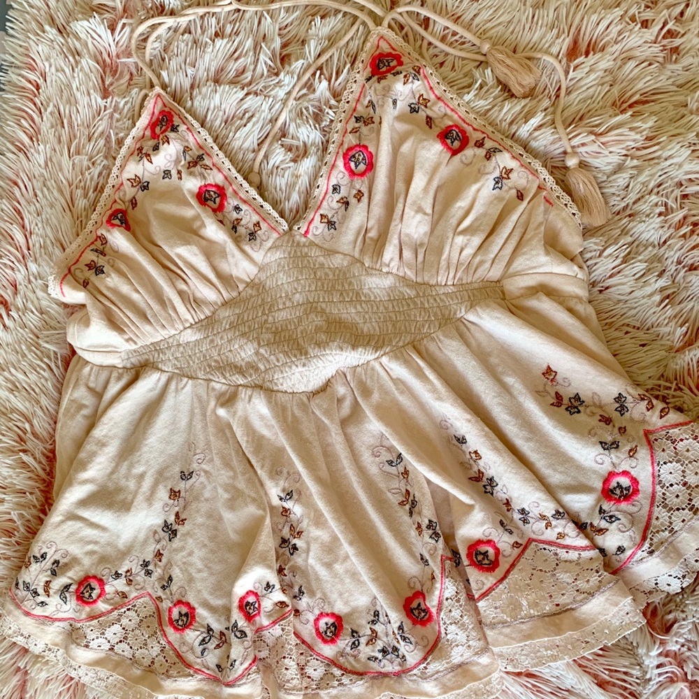 Free people halter top